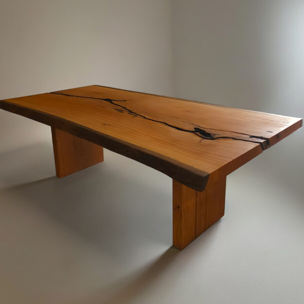 Mesa de Jantar Natural Peça única