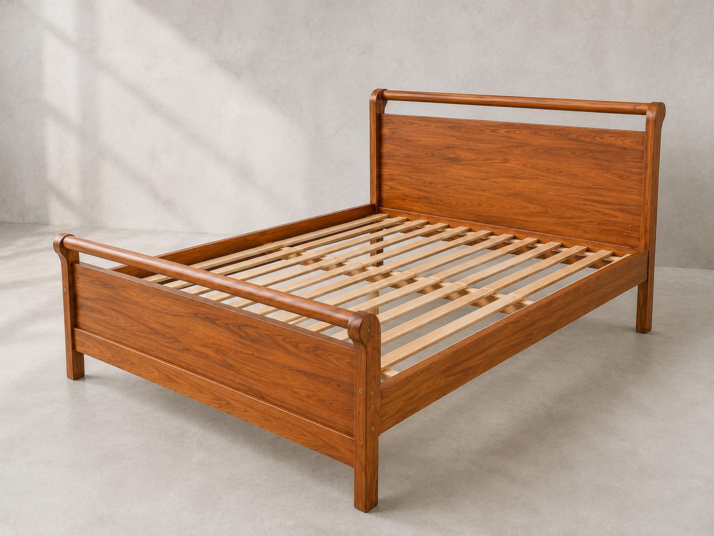 Cama Madeira Maciça Provençal