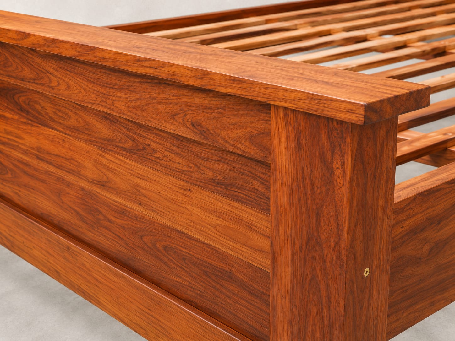Cama de madeira maciça decor rustico
