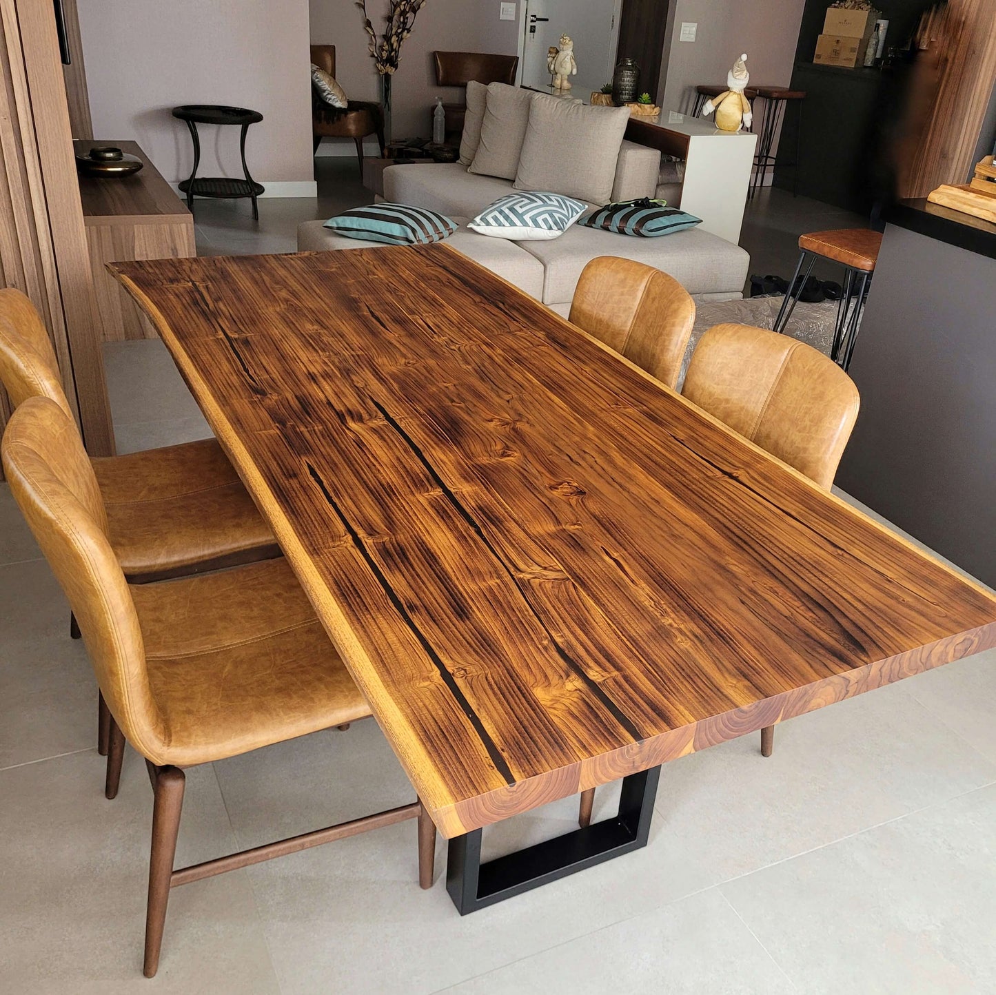 Mesa de jantar 6 a 10 Lugares